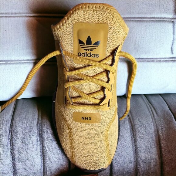ADIDAS NMD R1 V2 Royal Gold Size 6.5 Womans/5 Youth - Picture 6 of 10